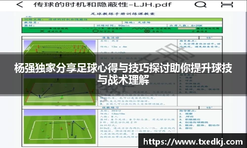 杨强独家分享足球心得与技巧探讨助你提升球技与战术理解